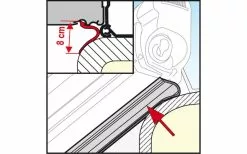 Fiamma Rain Guard Lower