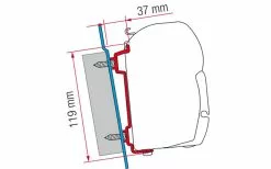 Fiamma Markisenadapter Ford Transit Wandmontage