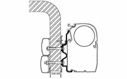 Thule Hymer Markisen-Adapter 2016 2,6m -Campingzelte Verkaufsgeschäft 270035 2681960