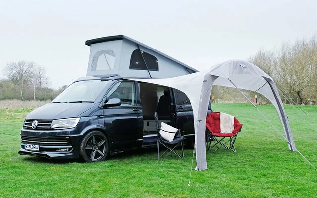 Vango AirBeam Sky Canopy Aufblasbares Sonnenvordach 2,5 M 3 Vango AirBeam Sky Canopy Aufblasbares Sonnenvordach 2,5 M