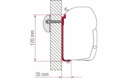 Fiamma Adapter AS 450 F45
