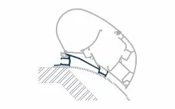 Dometic PR-Adapt Adapter Für Dachmarkisen PR 2000 Und PR 2500 4,0m -Campingzelte Verkaufsgeschäft 530710 3471228