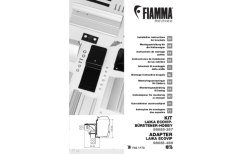 Fiamma Kit Laika Ecovip Bürstner Hobby Markisenadapter Für Fiamma F45