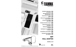 Fiamma Adapter Halterung Kit Wall Adapter F45 / F70