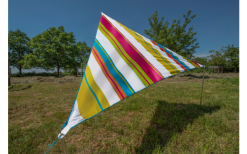 Bent Zip-Canvas Single Verbindbares Sonnensegel 250 X 250 X 250 Cm Limette -Campingzelte Verkaufsgeschäft 691805 4862594 2