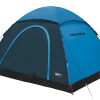 High Peak Monodome XL Freistehendes Einfachdach Kuppelzelt 4 Personen Blau/grau