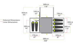 Zempire Pro II V2 -Campingzelte Verkaufsgeschäft 747902 4994393