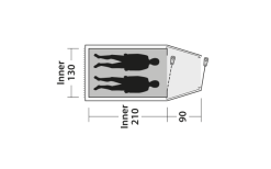 Outwell Earth 2 Doppelbeschichtetes Zelt -Campingzelte Verkaufsgeschäft 790733 5217227