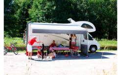 Fiamma F45L 450 Markise Gehäusefarbe Polar White Tuchfarbe Royal Grey 450 Cm -Campingzelte Verkaufsgeschäft 808553 5279063