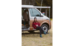 Fiamma F45s 260 Markise Für Rechtslenker VW T5/T6 Multivan/Transporter Tuchfarbe Royal Grey 260 Cm Gehäusefarbe Titanium -Campingzelte Verkaufsgeschäft 814958 5295257 1