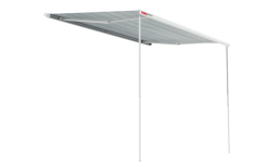Fiamma F80s 290 Markise Gehäusefarbe Polar White Tuchfarbe Royal Grey 290 Cm -Campingzelte Verkaufsgeschäft 821804 5307047