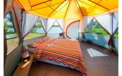 Coleman Octagon Familienzelt Für 8 Personen Orange -Campingzelte Verkaufsgeschäft 823922 5325641