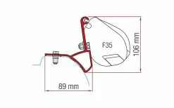 Fiamma F35 Pro Kit Standard -Campingzelte Verkaufsgeschäft 87687 598230